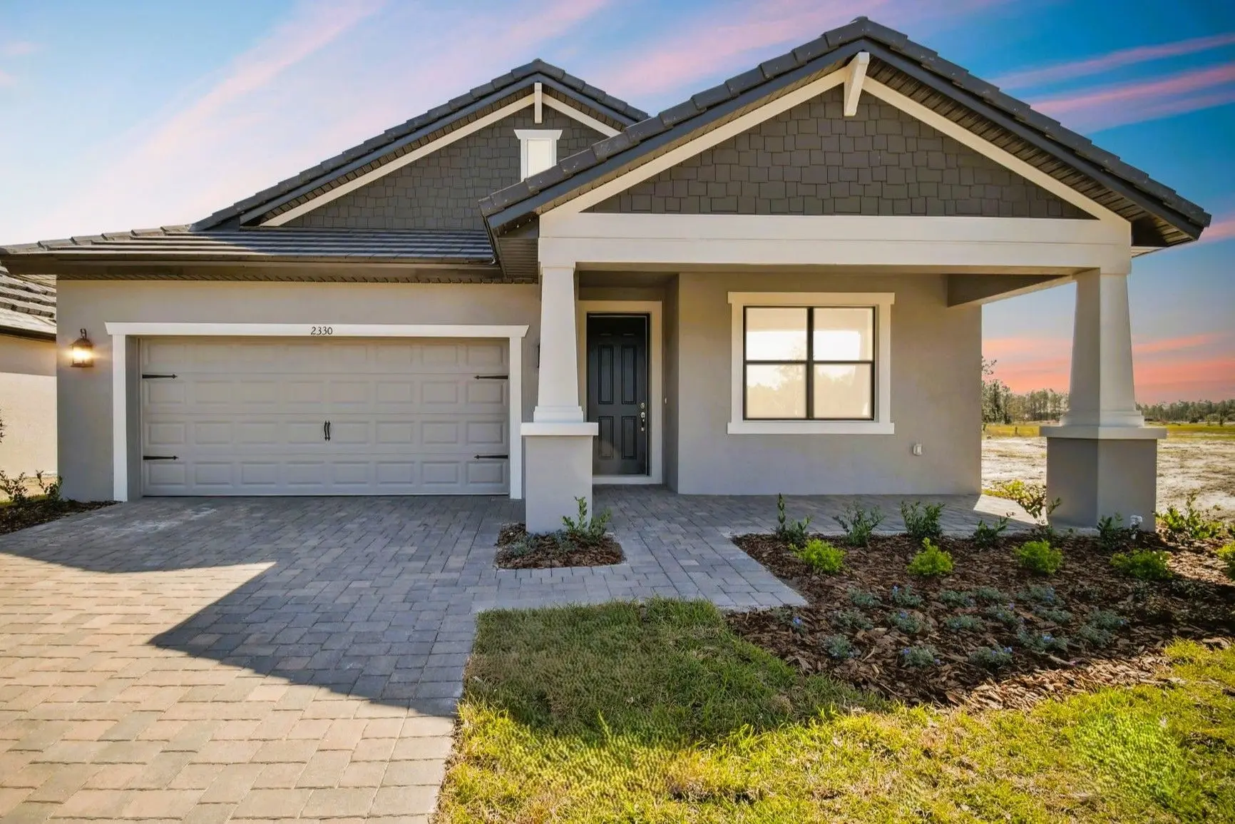 50' - Solana model home by William Ryan
