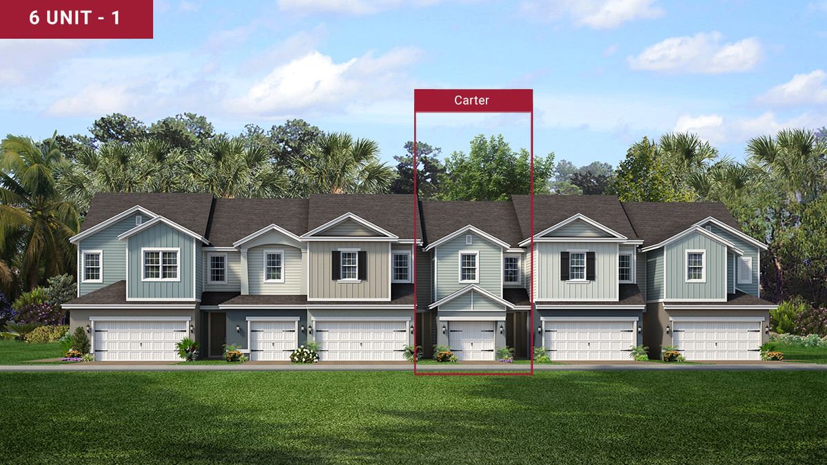 Carter model home by Park Square Homes