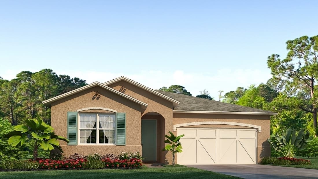 Clifton model home by D.R. Horton