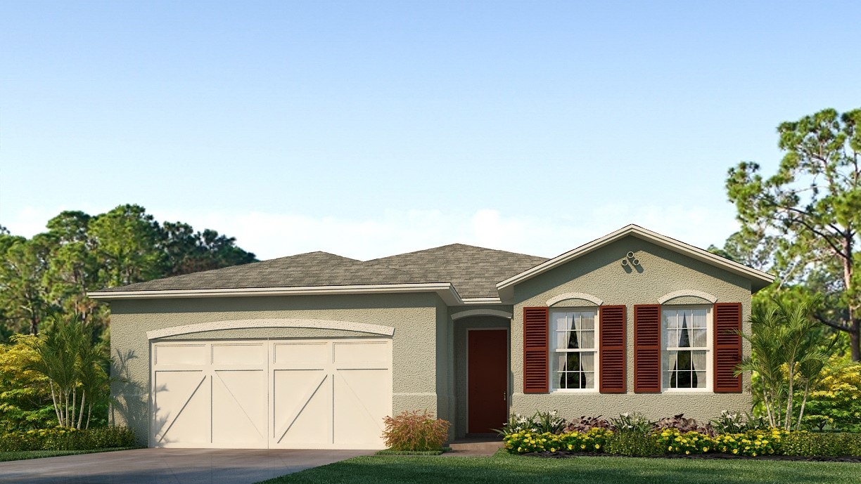 Delray model home by D.R. Horton