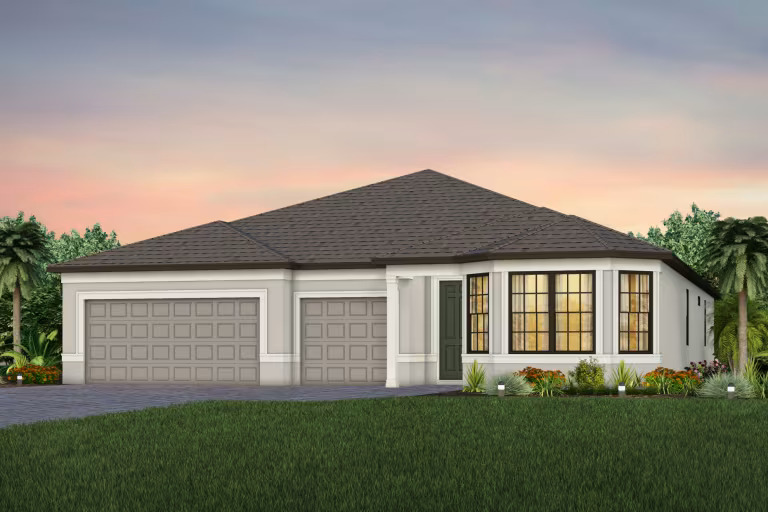 Everly (Estate) model home by Pulte