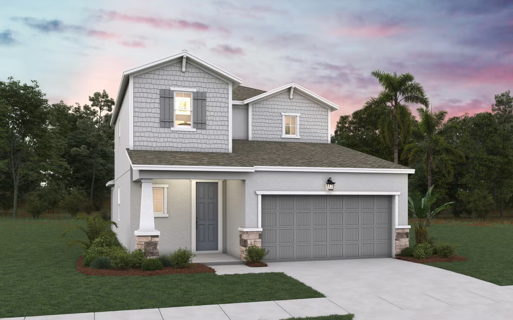 Florence model home by Dream Finders Homes
