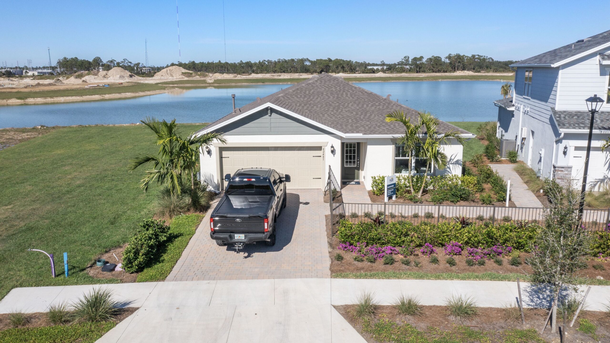 Hanover model home by Pulte