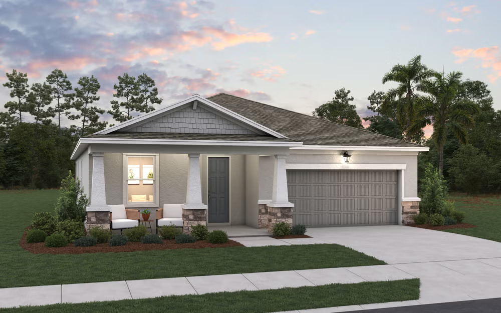 Lucca model home by Dream Finders Homes