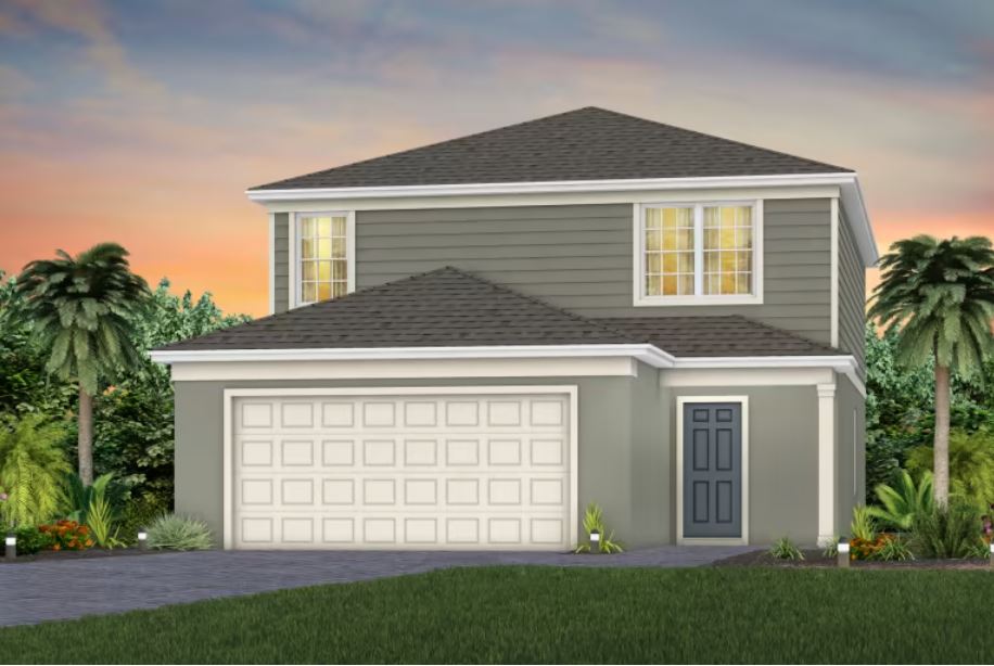 Mill Run (Garden) model home by Pulte