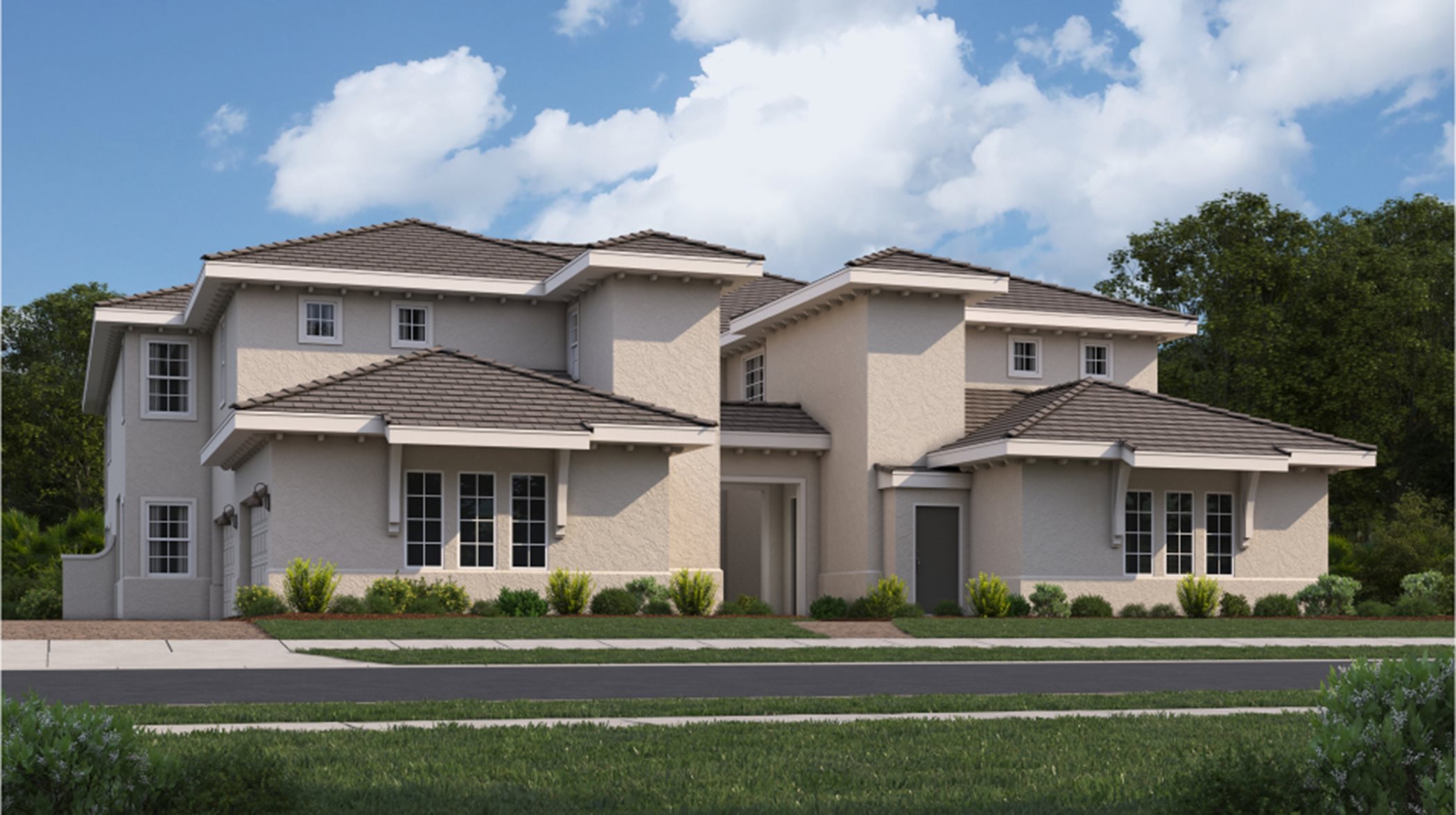 Monaco (2nd floor) model home by WCI