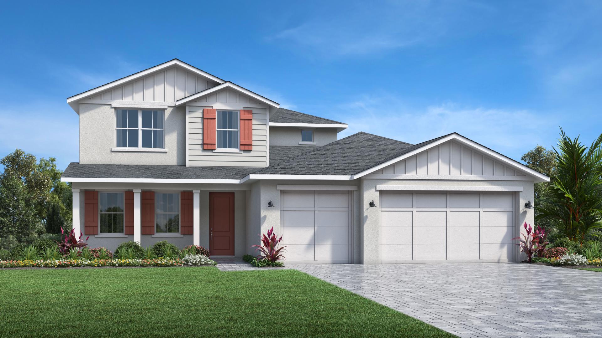Pineland (Gateway Collection) model home by Toll Brothers