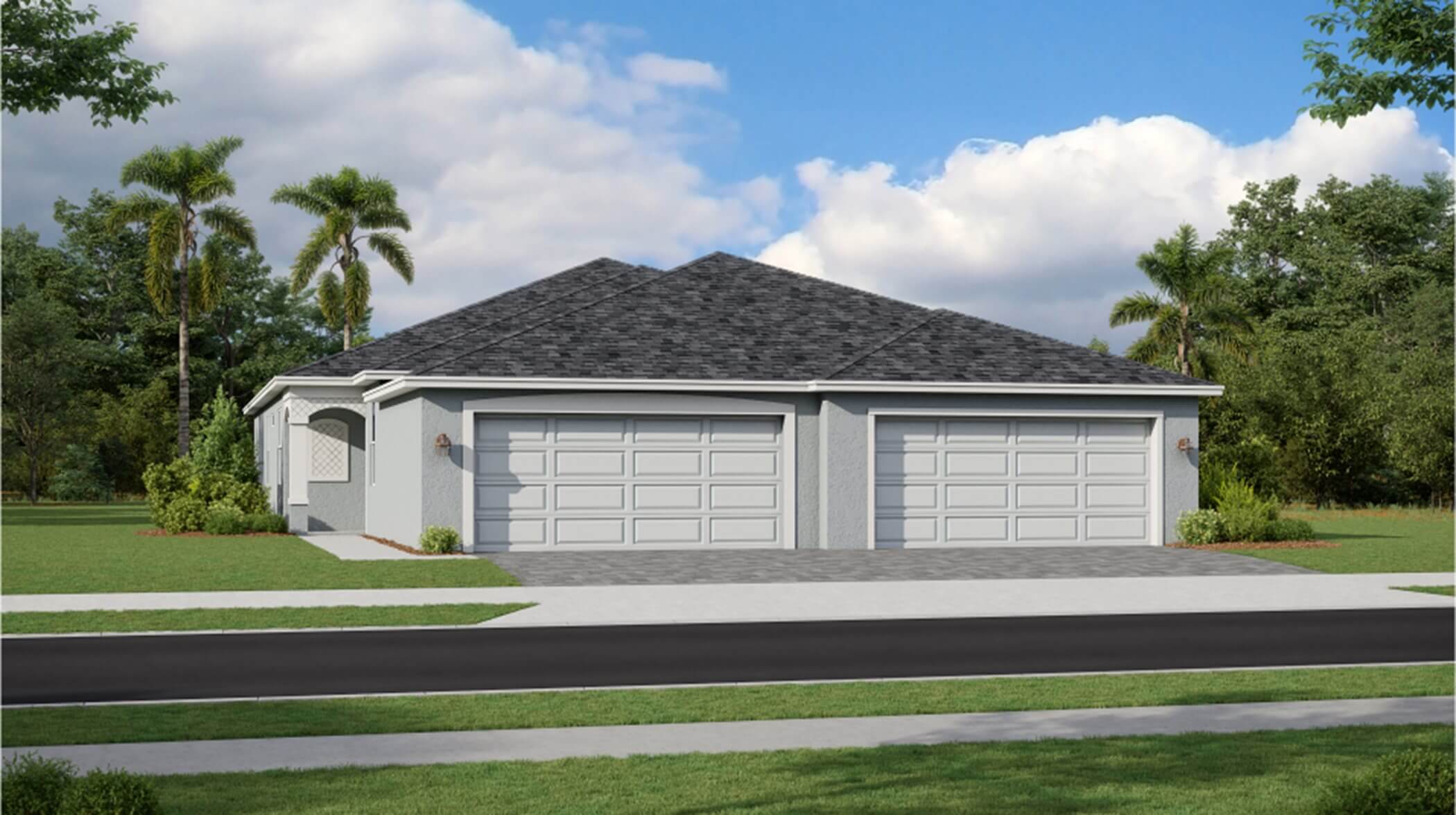 Queen model home by Lennar