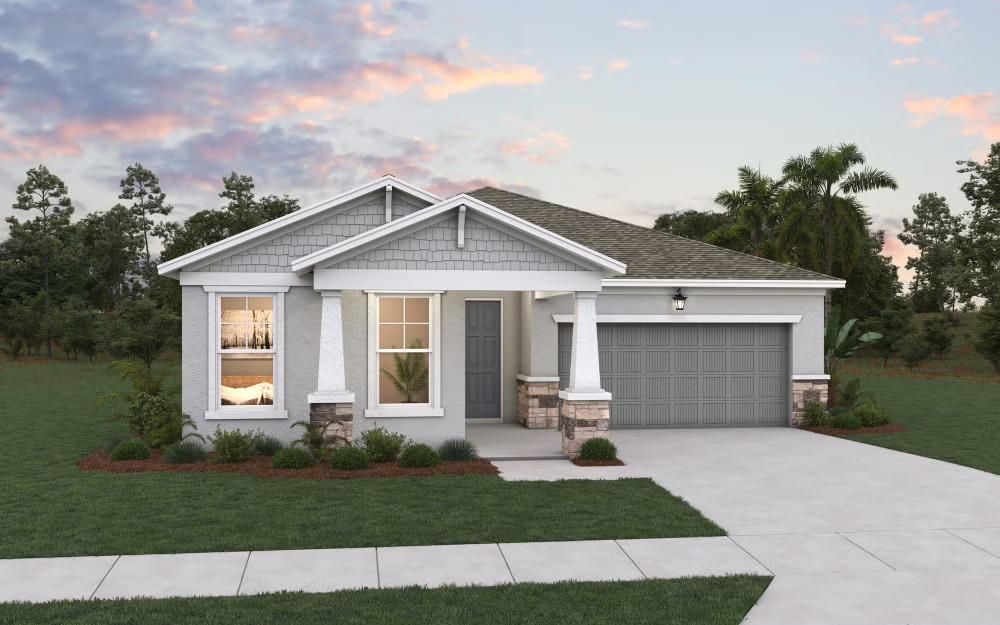 Ravenna model home by Dream Finders Homes