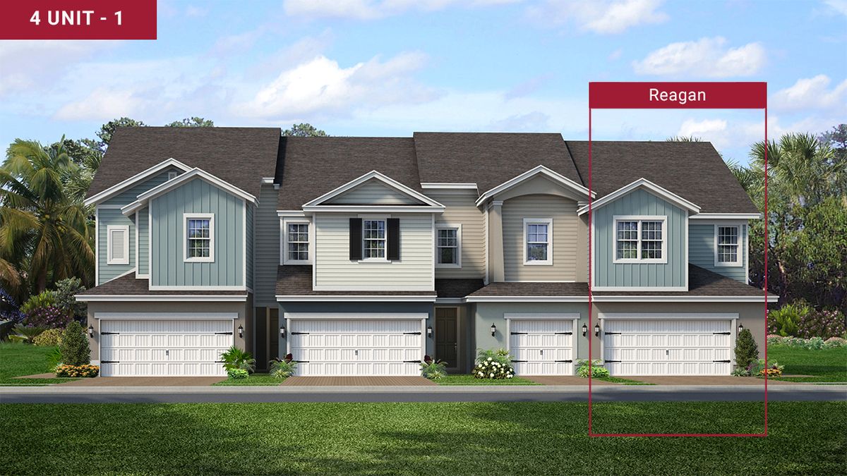 Reagan model home by Park Square Homes