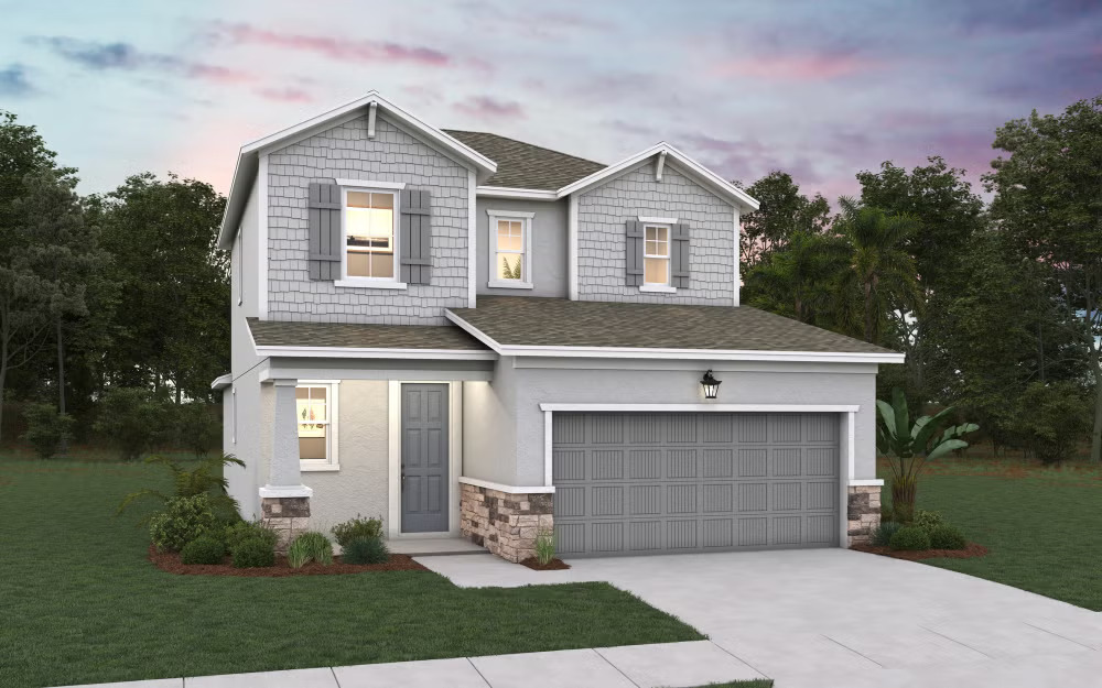 Salerno model home by Dream Finders Homes