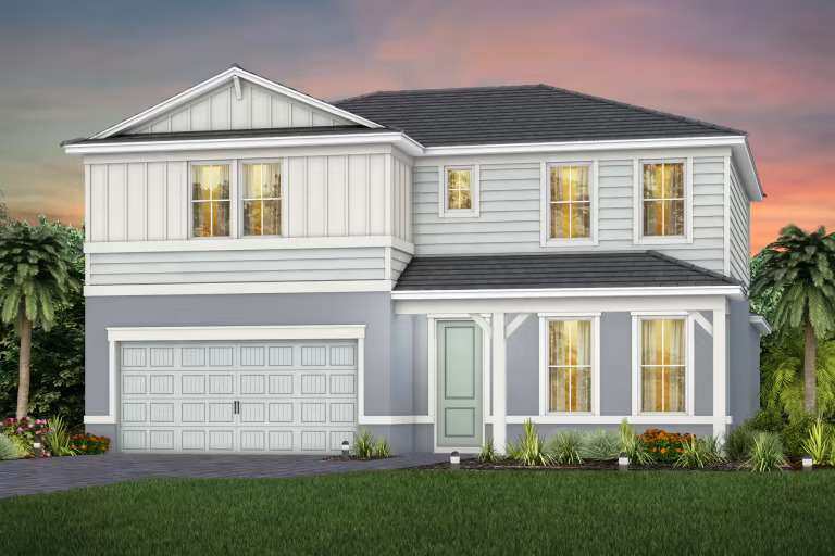 Whitestone model home by DiVosta