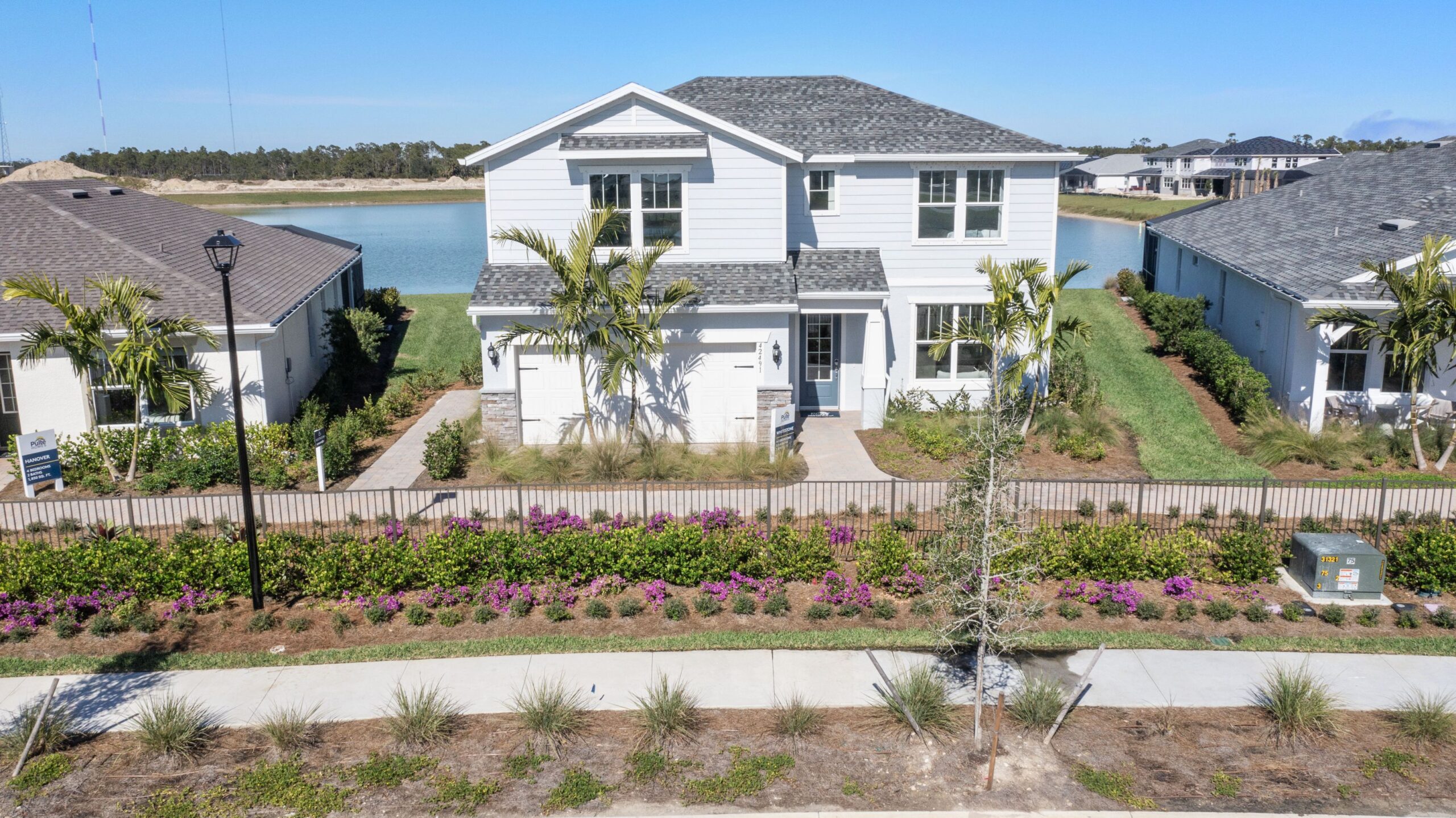 Whitestone model home by Pulte